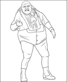 Penguin Danny DeVito kolorowanka do druku