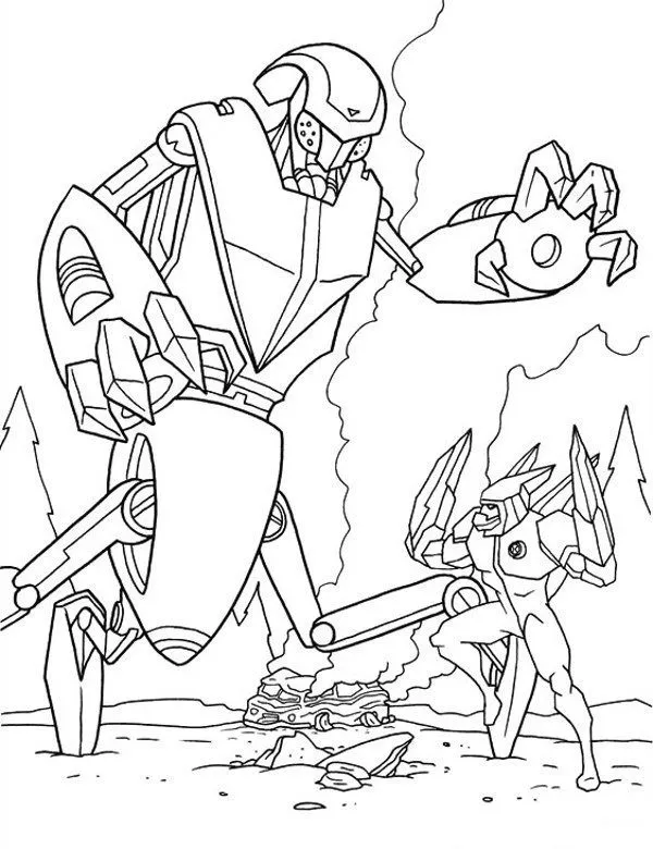 Ben 10 malowanka do druku - Ausmalbild zum Ausdrucken