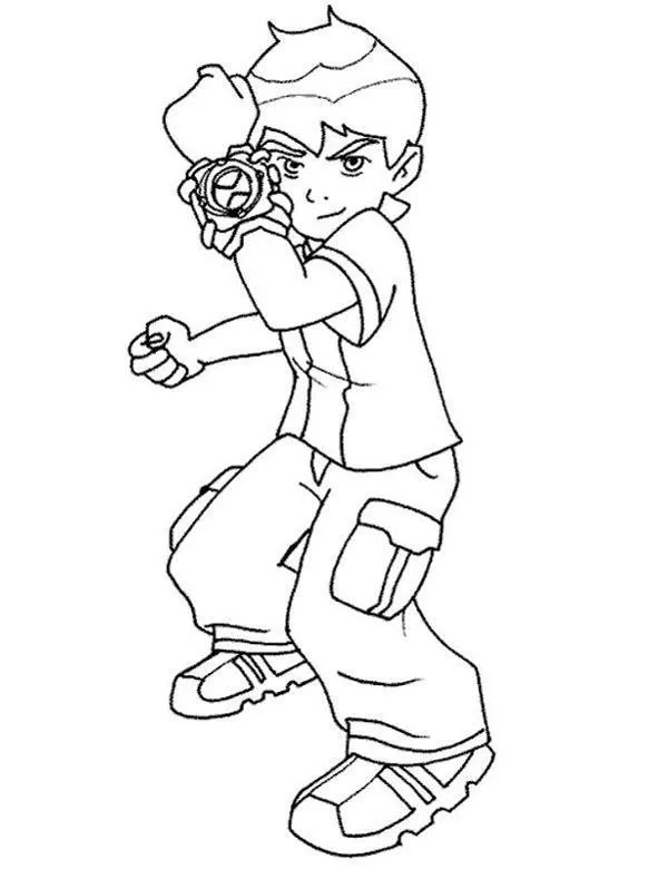 Ben1 - Ausmalbild zum Ausdrucken