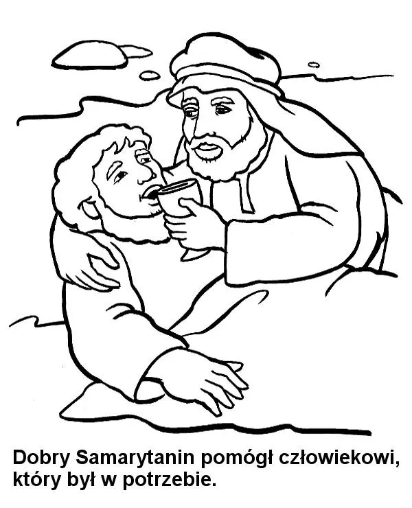 Chrzescijanskie kolorowanki 11 - Ausmalbild zum Ausdrucken