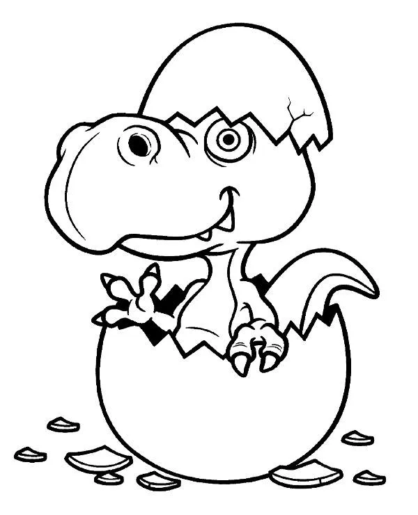 Dinozaur kolorowanki 29 - Ausmalbild zum Ausdrucken