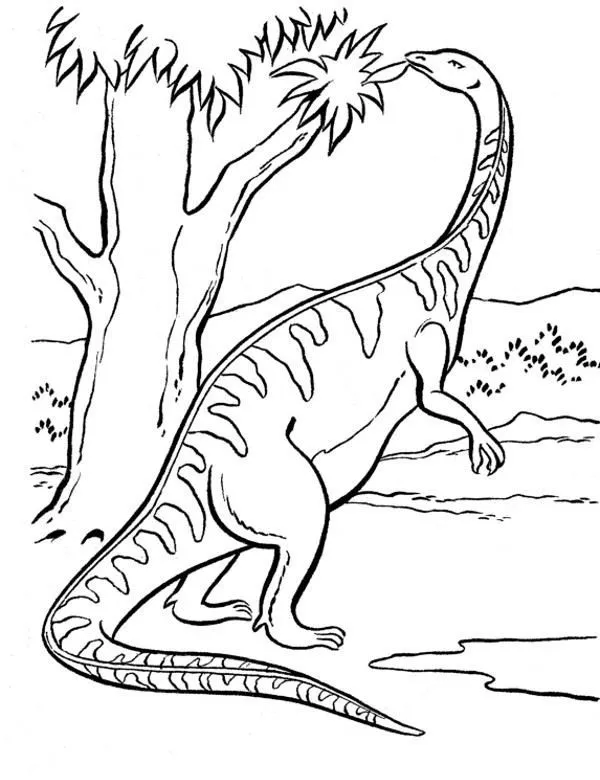 Dinozaury kolorowanki do druku - Ausmalbild zum Ausdrucken