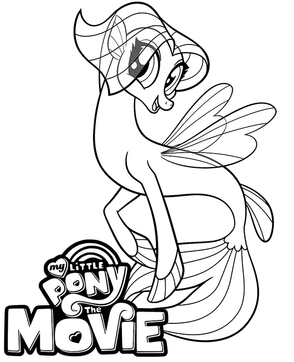 My Little Pony Królowa Novo kolorowanka do druku