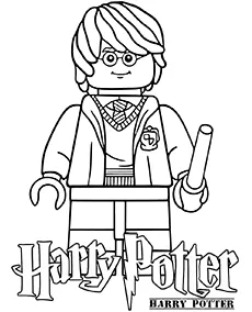 Harry potter lego harry kolorowanka mobile - Ausmalbild zum Ausdrucken