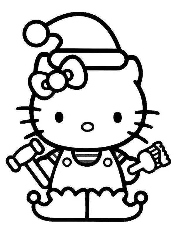 Hello Kitty kolorowanka dla dzieci