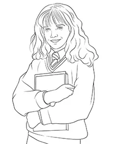 Hermiona Granger kolorowanka do druku