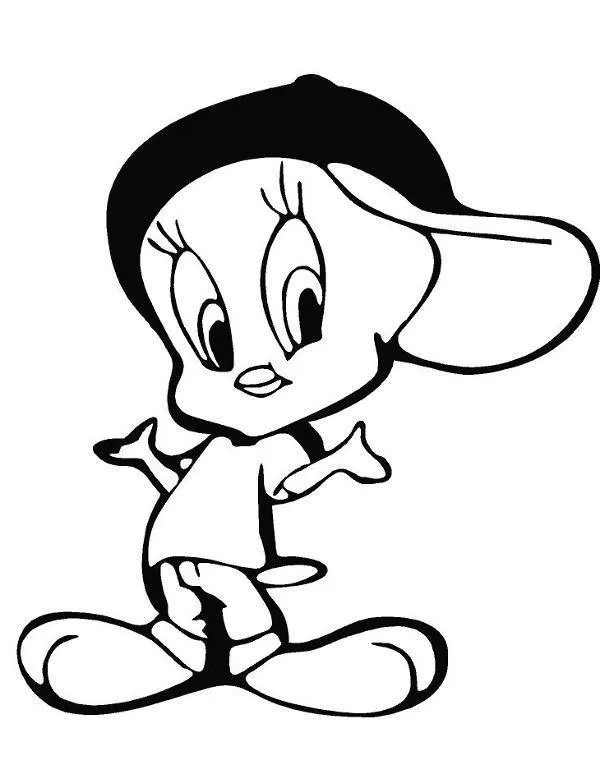 Kolorowanka tweety - Ausmalbild zum Ausdrucken