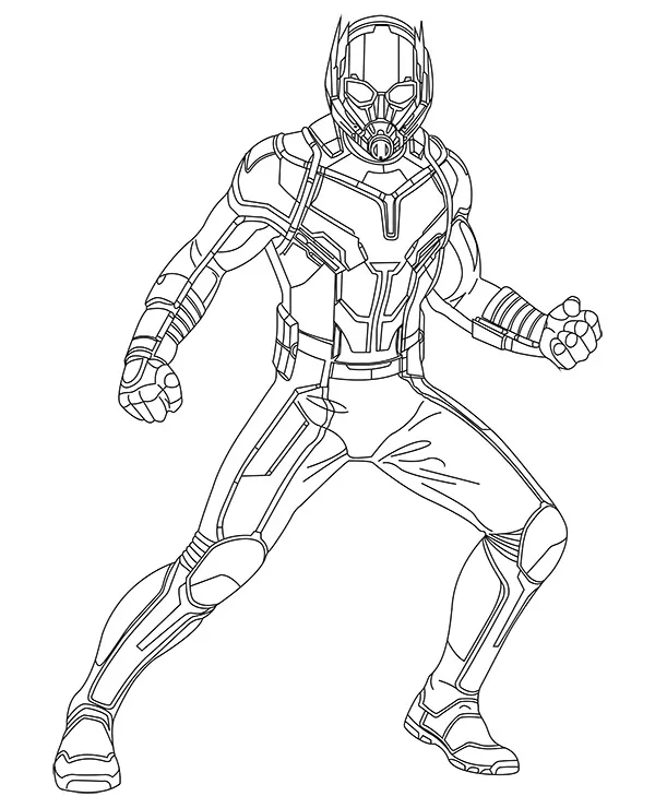 Malowanka Avengers Antman dla dzieci