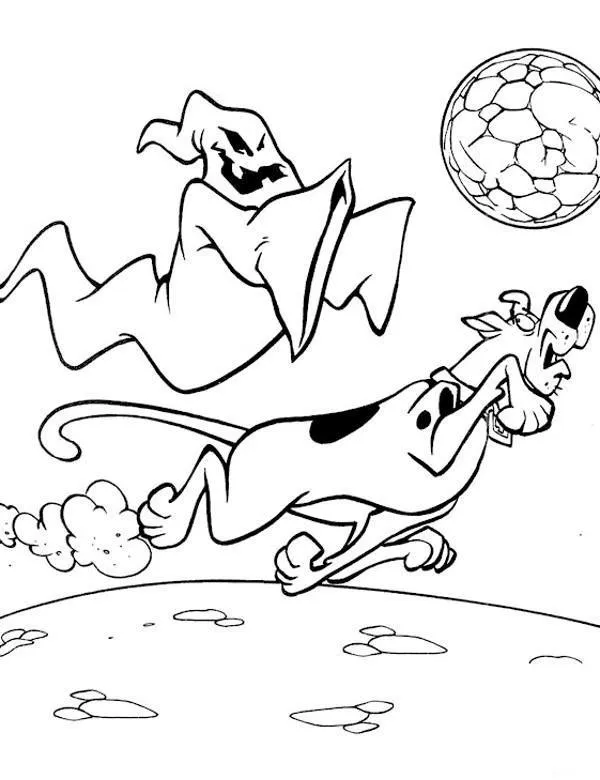 Malowanka scooby doo - Ausmalbild zum Ausdrucken