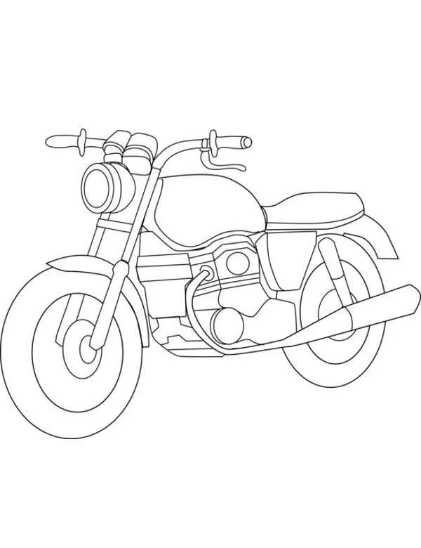 Motory kolorowanki - Ausmalbild zum Ausdrucken