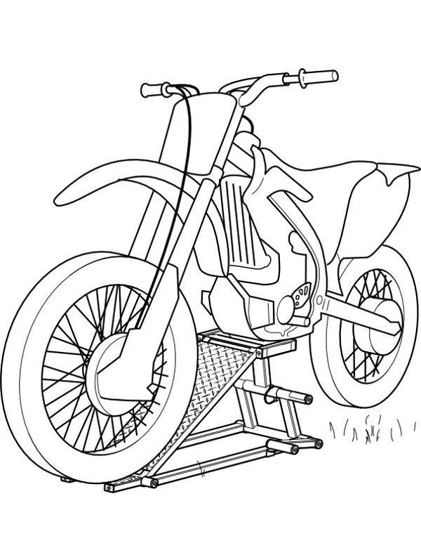 Motory kolorowanki - Ausmalbild zum Ausdrucken