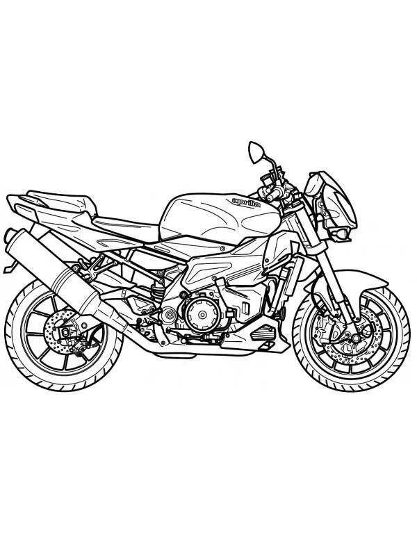 Motory kolorowanka dla dzieci do druku