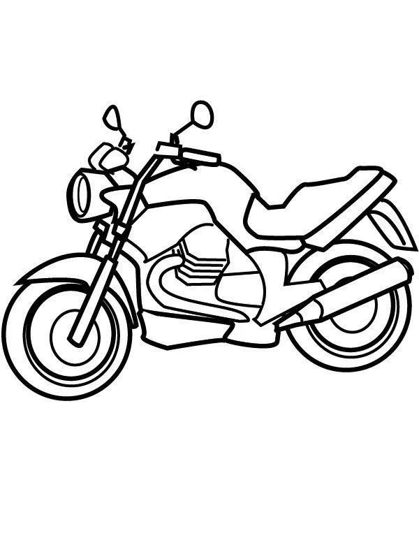 Motory kolorowanki - Ausmalbild zum Ausdrucken