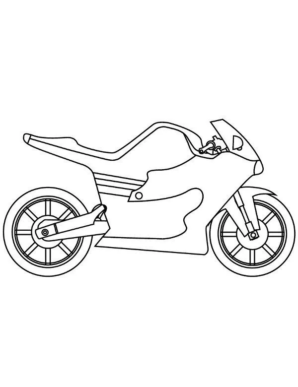 Motory kolorowanki - Ausmalbild zum Ausdrucken