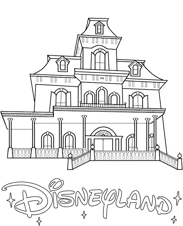 Phantom Manor kolorowanka do druku