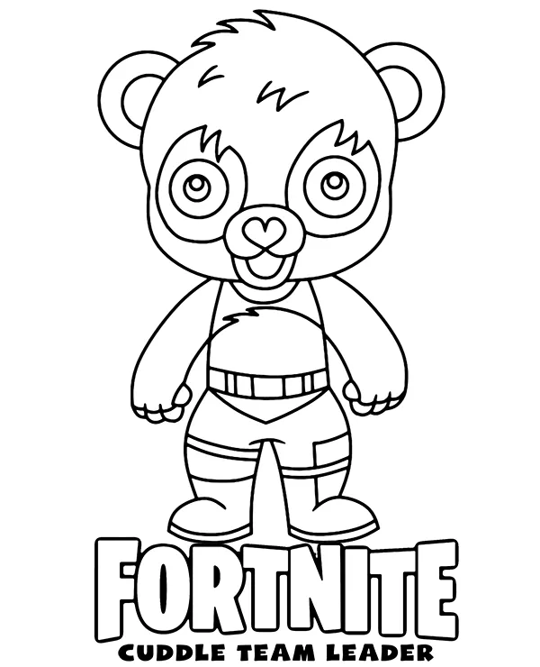 Pop Fortnite Cuddle Team Leader do druku