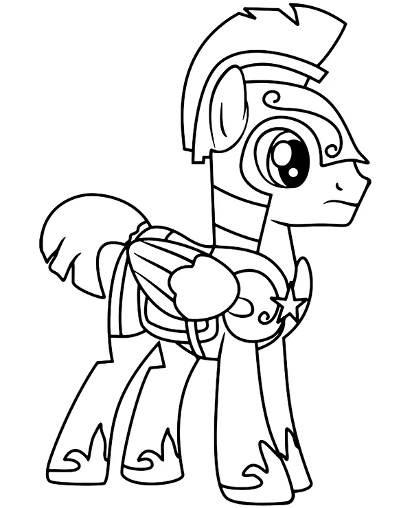 Royal Guards My Little Pony kolorowanka