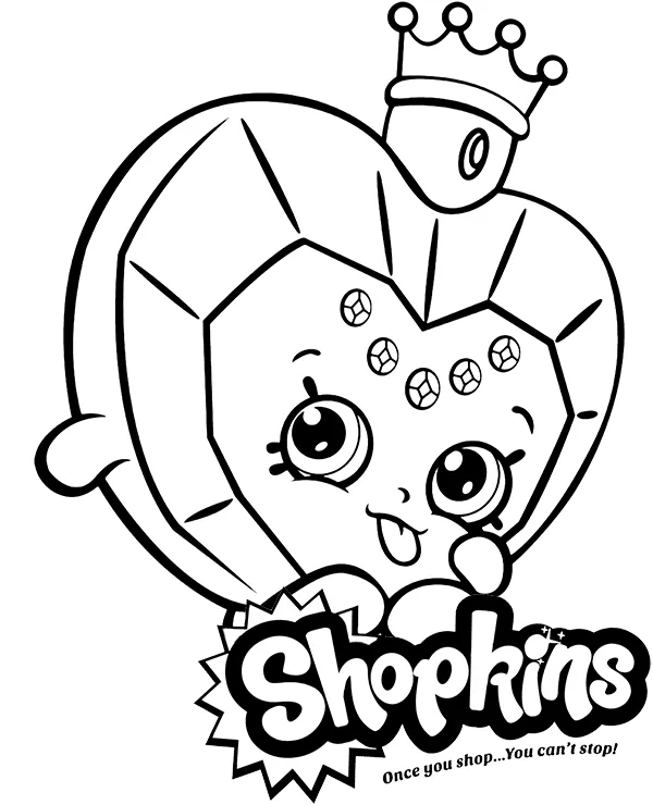 Shopkins Flakonik Perfum kolorowanka do druku