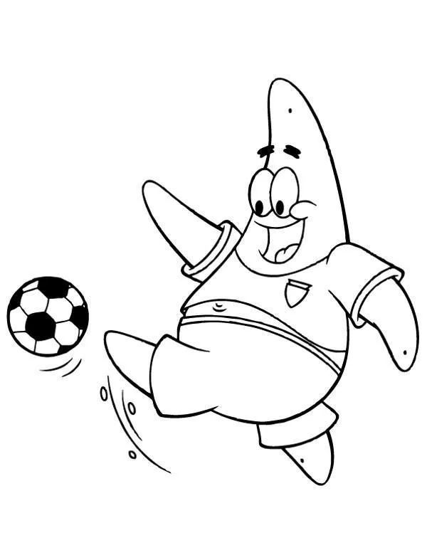 SpongeBob kolorowanka 18 do druku dla dzieci