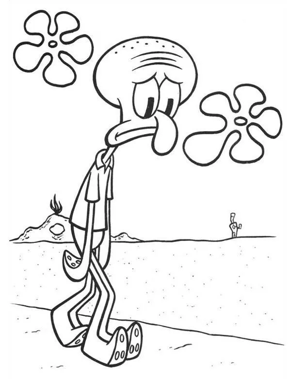 Kolorowanka SpongeBob malowanki do wydruku