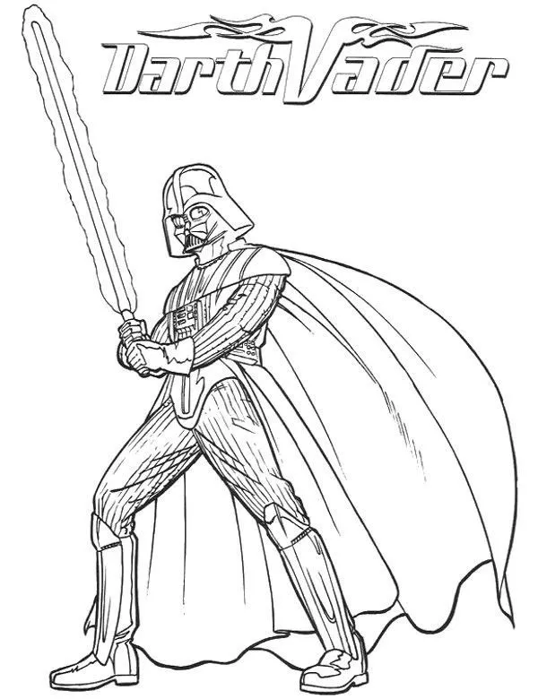 Kolorowanka - Star Wars kolorowanka do druku dla dzieci