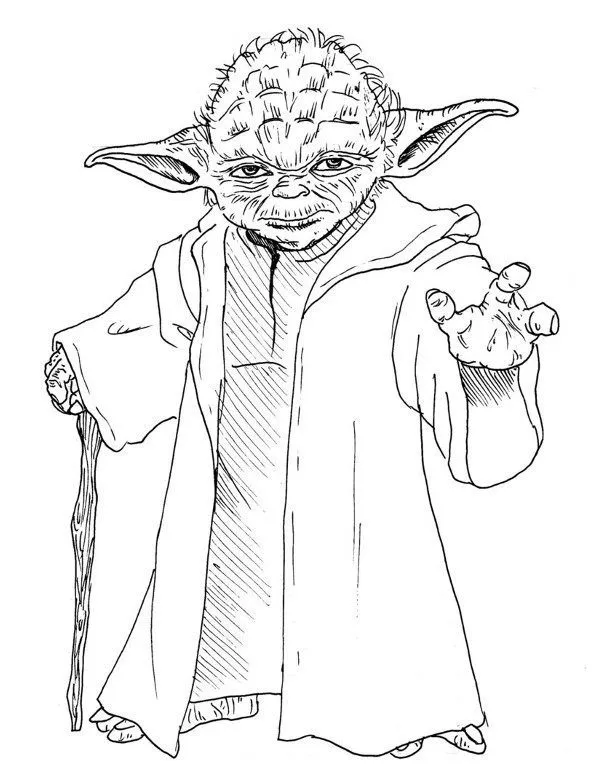 Star Wars kolorowanka do druku dla dzieci