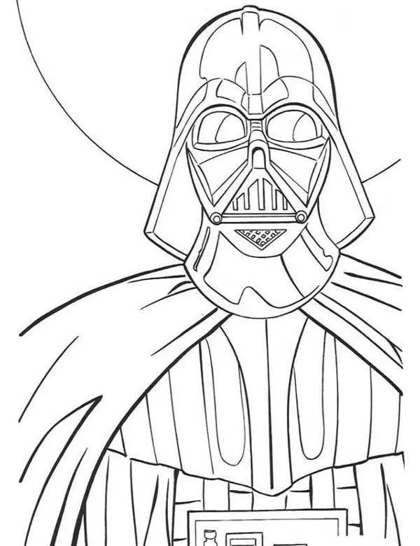 Star Wars kolorowanka do druku dla dzieci