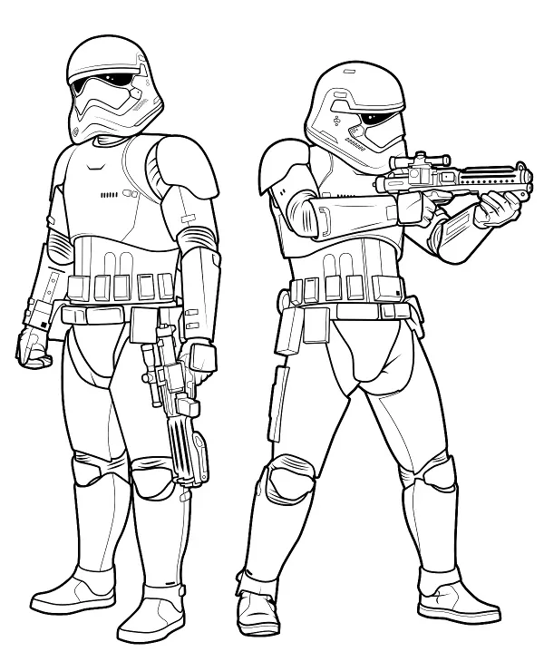 Kolorowanka - Star Wars kolorowanka 29 do druku dla dzieci