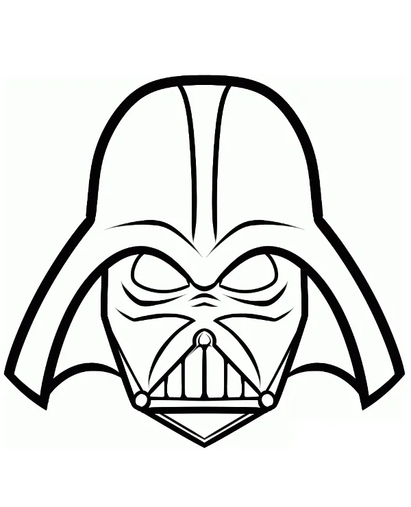 Star Wars kolorowanka do druku dla dzieci