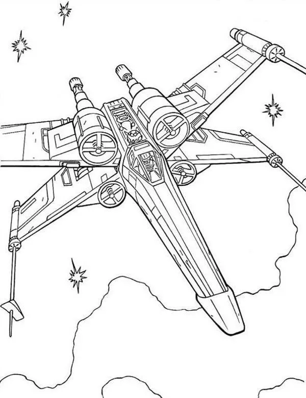 Star Wars kolorowanka 9 do druku dla dzieci