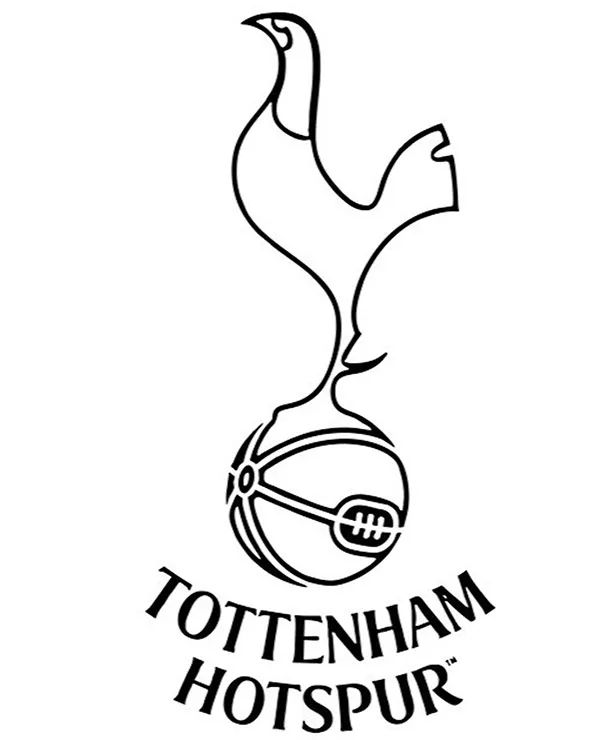Tottenham herb kolorowanka do druku
