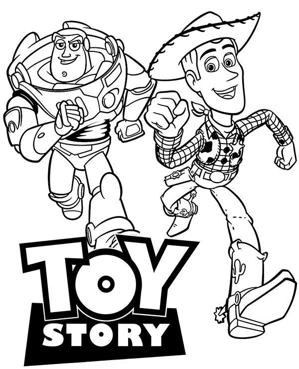 Toy Story kolorowanka do druku
