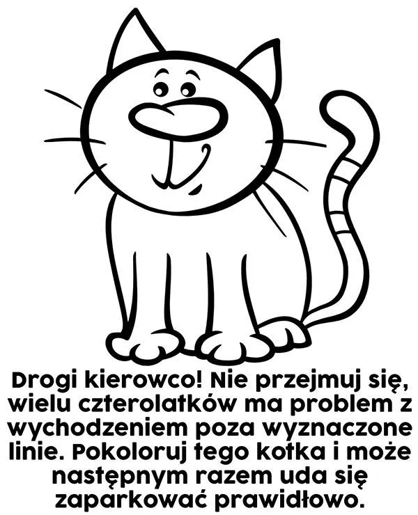 Kolorowanka dla kierowców do druku dla dzieci